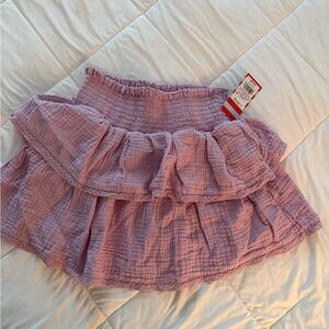 Cat & Jack Lavender Ruffled Skirt